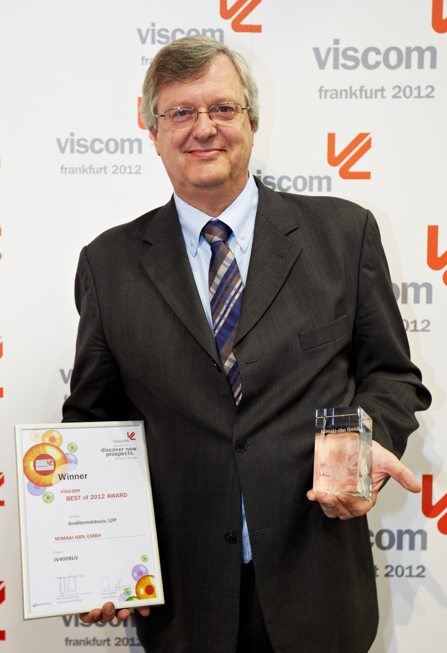 viscom 2012 award mimaki